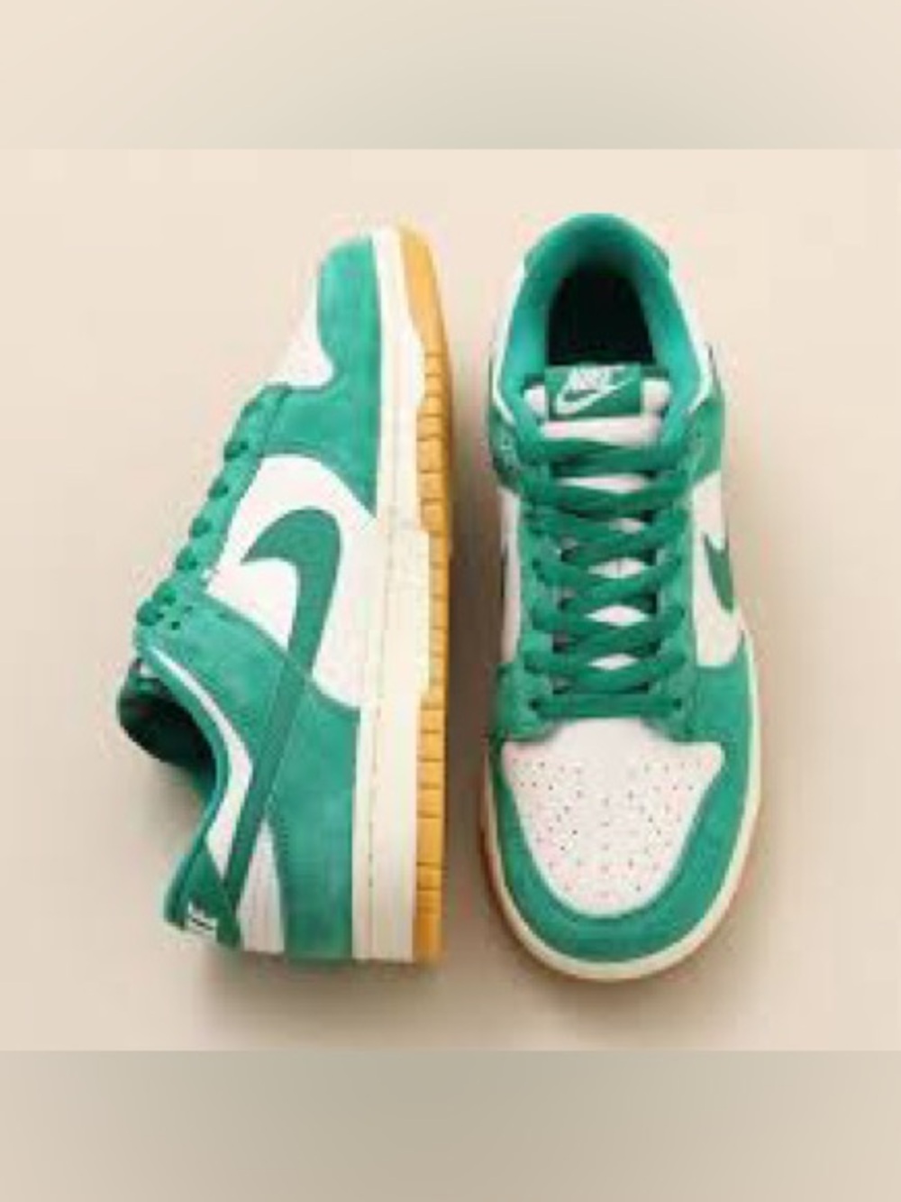 Nike Dunk Low SE Malachite Gum Phantom Green White Men's Size 11.5